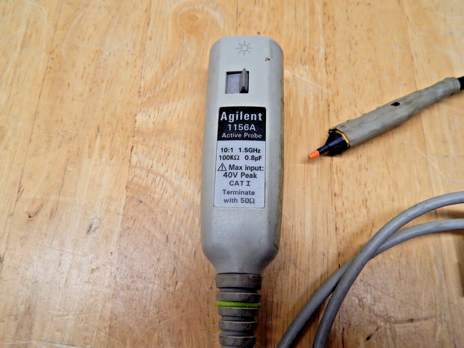 HP - Agilent - Keysight 1156A Active Probe, 1.5 GHz, tested and working. HP - Agilent - Keysight 1156A Active Probe, 1.5 GHz, tested and working.